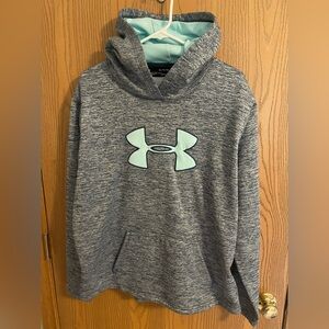 Under Armour Blue and Teal Hoodie